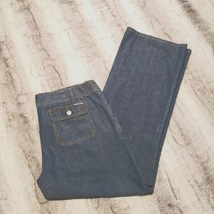 MICHAEL KORS WIDE LEG JEANS 12